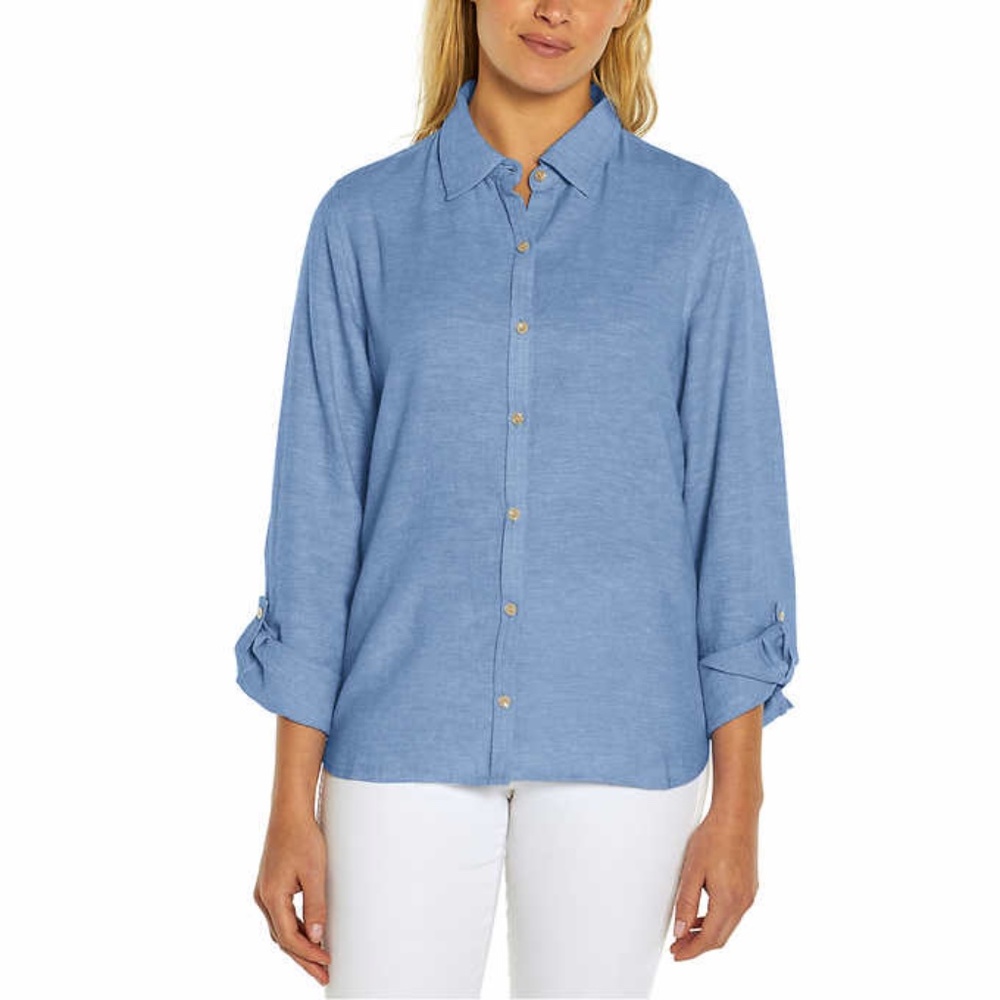 Orvis Ladies' Long Sleeve Button Up Top